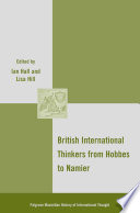 British International Thinkers from Hobbes to Namier /