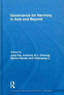 Governance for harmony in Asia and beyond /