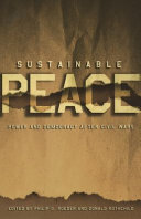 Sustainable peace : power and democracy after civil wars /