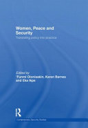 Women, peace and security : translating policy into practice /