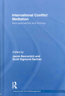 International conflict mediation : new approaches and findings /