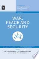 War, peace, and security /
