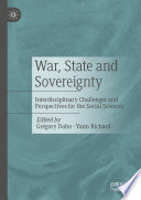 War, State and Sovereignty : Interdisciplinary Challenges and Perspectives for the Social Sciences /