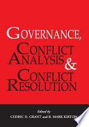 Governance, conflict analysis and conflict resolution /