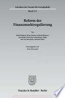 Reform der Finanzmarktregulierung /