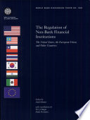 The regulation of non-bank financial institutions : the United States, the European Union, and other countries /
