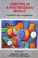 Lawyers in a postmodern world : translation and transgression /