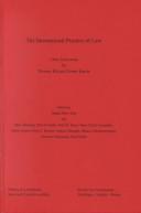 The international practice of law : liber amicorum for Thomas Bar and Robert Karrer /