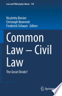 Common Law - Civil Law : The Great Divide? /