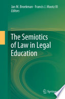 The semiotics of law in legal education /