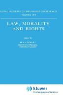 Law, morality and rights /