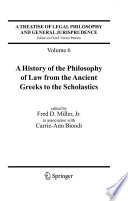 A history of the philosophy of law from the ancient Greeks to the Scholastics /