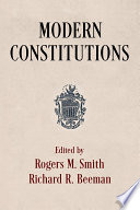 Modern constitutions /