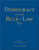 Democracy and the rule of law /