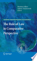The rule of law in comparative perspective /