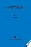 Judicial review in international perspective /