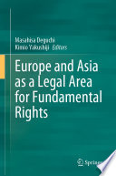 Europe and Asia as a Legal Area for Fundamental Rights /