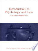 Introduction to psychology and law : Canadian perspectives /