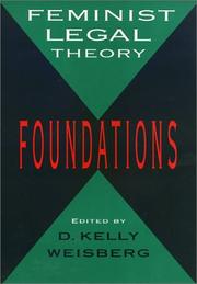 Feminist legal theory : foundations /