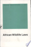 African wildlife laws /