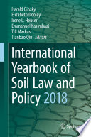 International Yearbook of Soil Law and Policy 2018 /