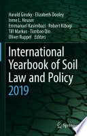 International Yearbook of Soil Law and Policy 2019 /