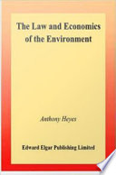 The law and economics of the environment /