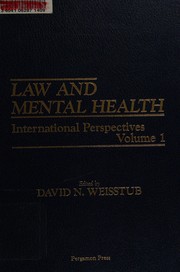 Law and mental health : international perspectives /