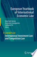 International Investment Law and Competition Law /