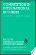 Competition in international business : law and policy on restrictive practices /