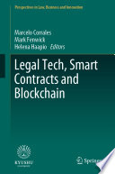 Legal Tech, Smart Contracts and Blockchain /