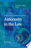 Autonomy in the law /