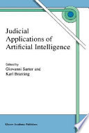Judicial applications of artificial intelligence /
