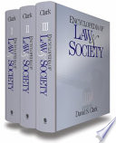 Encyclopedia of law & society : American and global perspectives, /