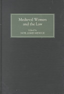 Medieval women and the law /