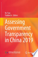 Assessing Government Transparency in China 2019 /