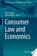 Consumer Law and Economics /