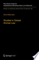 Studies in Global Animal Law /