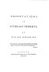 The Literary property debate: eight tracts, 1774-1775.