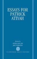 Essays for Patrick Atiyah /
