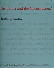 The Court and the Constitution : leading cases /