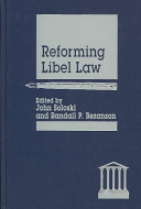 Reforming libel law /