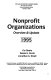 Nonprofit organizations : overview & update, 1995 /