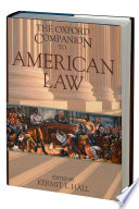 The Oxford companion to American law /