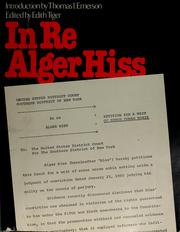 In re Alger Hiss /