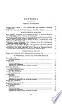 Nominations of Anthony Ryan, Phillip Swagel, Dean Pinkert, Irving Williamson, Dana Bilyeu, and Mark Warshawsky : hearing before the Committee on Finance, United States Senate, One Hundred Ninth Congress, second session .... December 5, 2006.