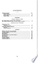 Hurricane Katrina : the role of the governors in managing the catastrophe : hearing before the Committee on Homeland Security and Governmental Affairs, United States Senate, One Hundred Ninth Congress, second session, February 2, 2006.