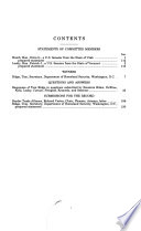 Department of Homeland Security oversight : terrorism and other topics : hearing before the Committee on the Judiciary, United States Senate, One Hundred Eighth Congress, second session, June 9, 2004.