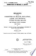 Nomination of Michael O. Leavitt : hearing of the Committee on Health, Education, Labor, and Pensions, United States Senate, One Hundred Ninth Congress, first session, on Michael O. Leavitt, of Utah, to be Secretary, Department of Health and Human Services, January 18, 2005.