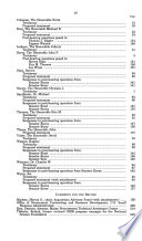 Strengthening participation of small businesses in federal contracting and innovation research programs : hearing before the Committee on Small Business and Entrepreneurship, United States Senate, One Hundred Ninth Congress, second session, July 12, 2006.